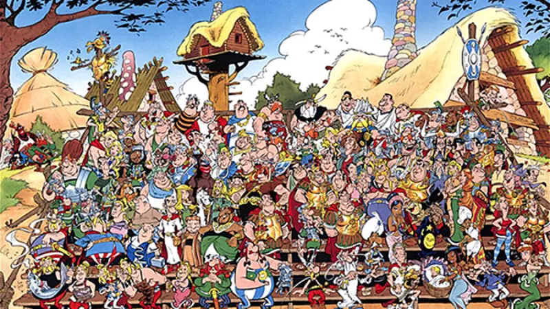 Ilustrasi Asterix