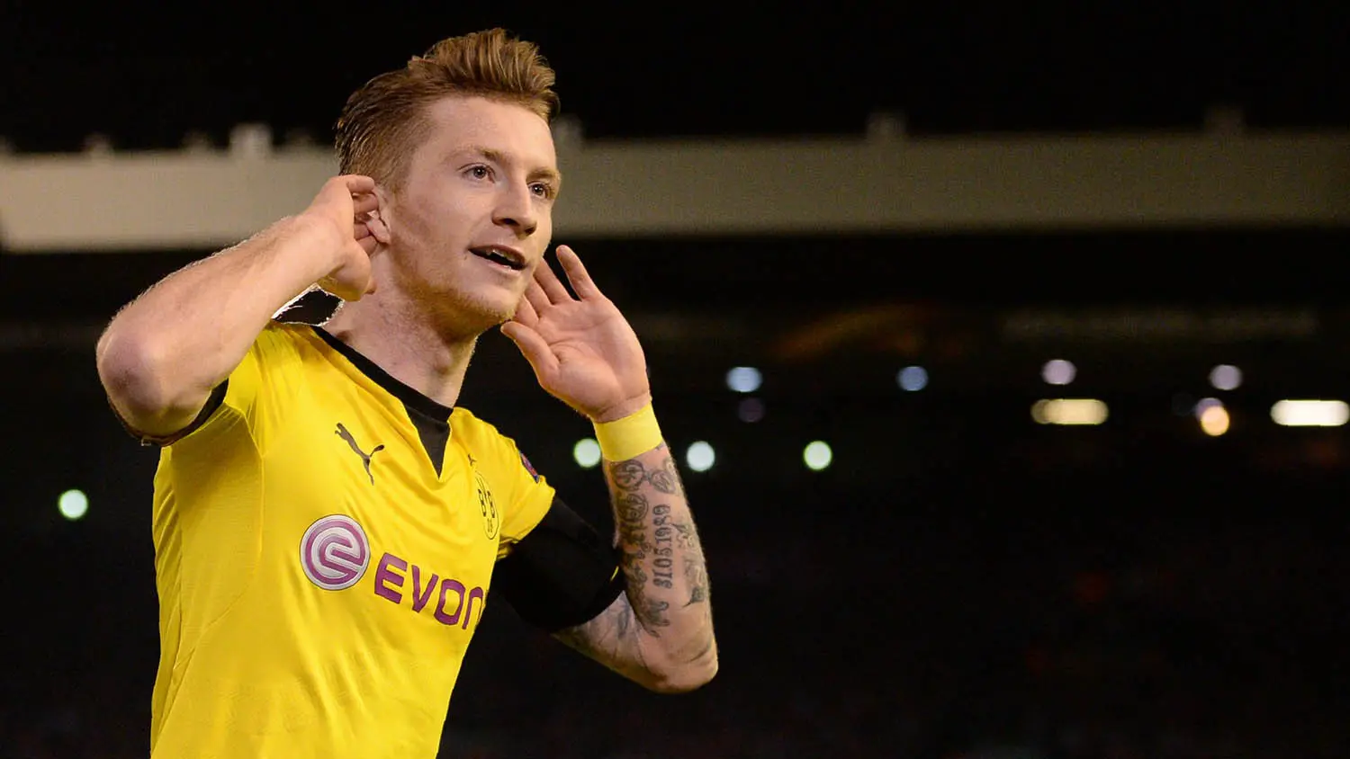 Marco Reus akan kembali membela Dortmund saat duel lawan Monaco. (AFP/Oli Scharf)