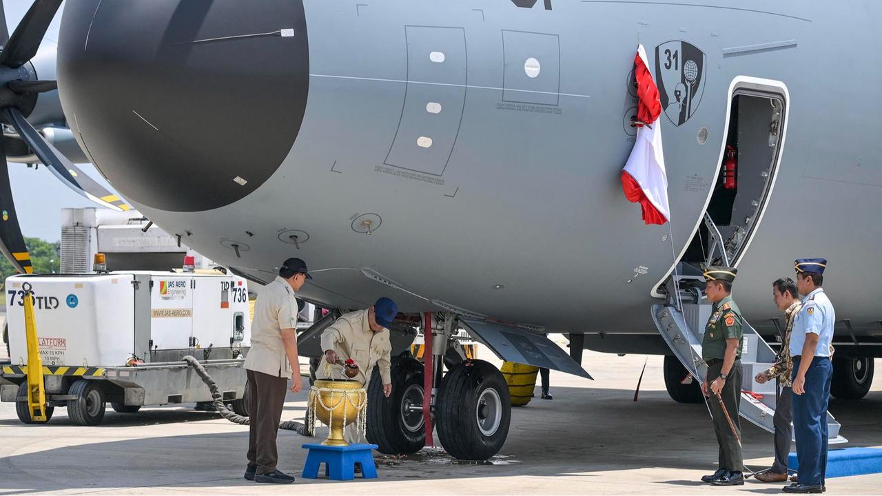FOTO: Presiden Prabowo Resmikan A400M, Pesawat Jumbo Baru TNI AU