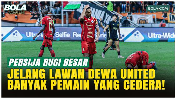 Mauricio Souza Keluhkan Cedera Pemain Persija Jelang Lawan Dewa United