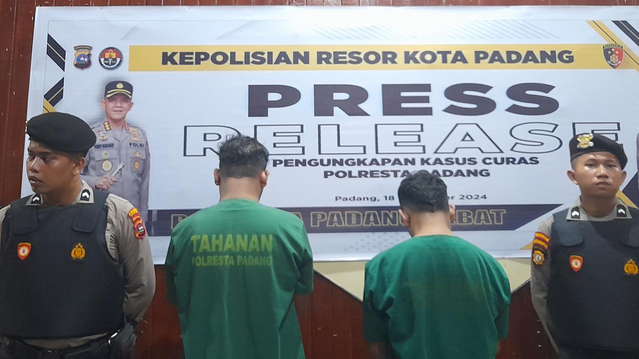 Tenteng Airsoft Gun, Maling Motor di Padang Ngaku-Ngaku Polisi Alibi Bubarkan Tawuran