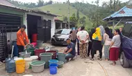 Kemarau Ekstrem di Lampung, BPBD Kirim 20.000 Liter Air