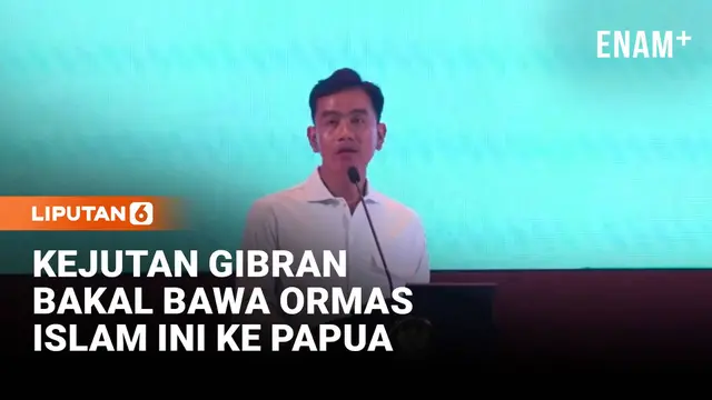 Kejutan Gibran, Bakal Boyong Pemuda Ormas Islam ini ke Papua: Supaya Tahu …