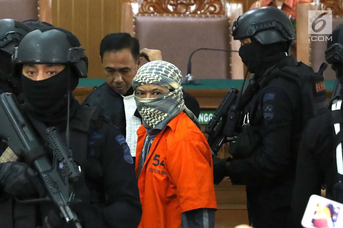 Aman Abdurrahman Jalani Sidang Pledoi