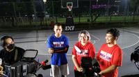 Indra Bekti dan Samuel Rizal ngabuburit bersama tim basket Indonesia Muda dan anak-anak yatim.
