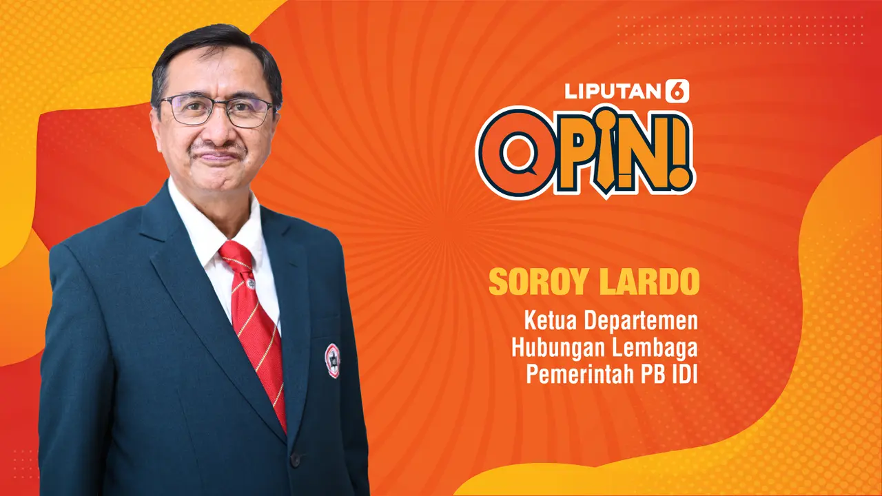 Brigjen TNI Purn Dr.dr.Soroy Lardo, SpPD KPTI FINASIM, Ketua Departemen Hubungan Lembaga Pemerintah PB IDI.