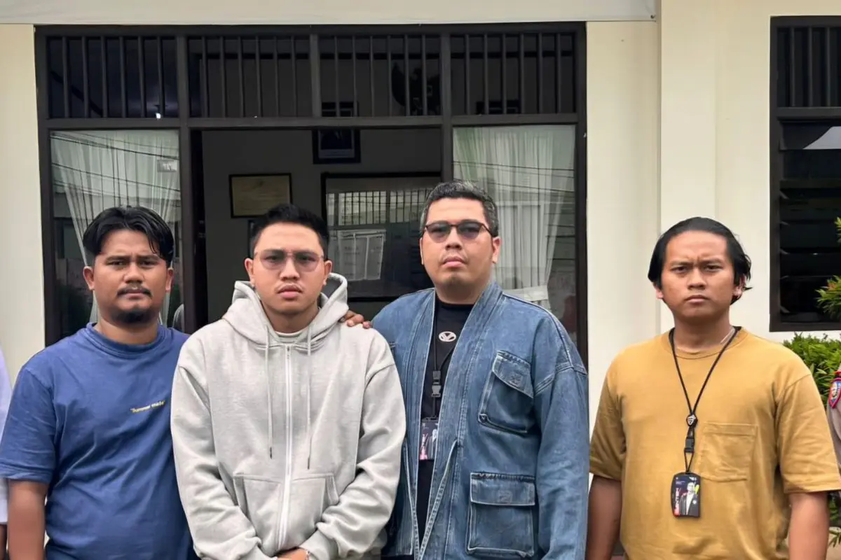 Polisi menangkap Resbob yang merupakan pelaku ujaran kebencian. (Istimewa)