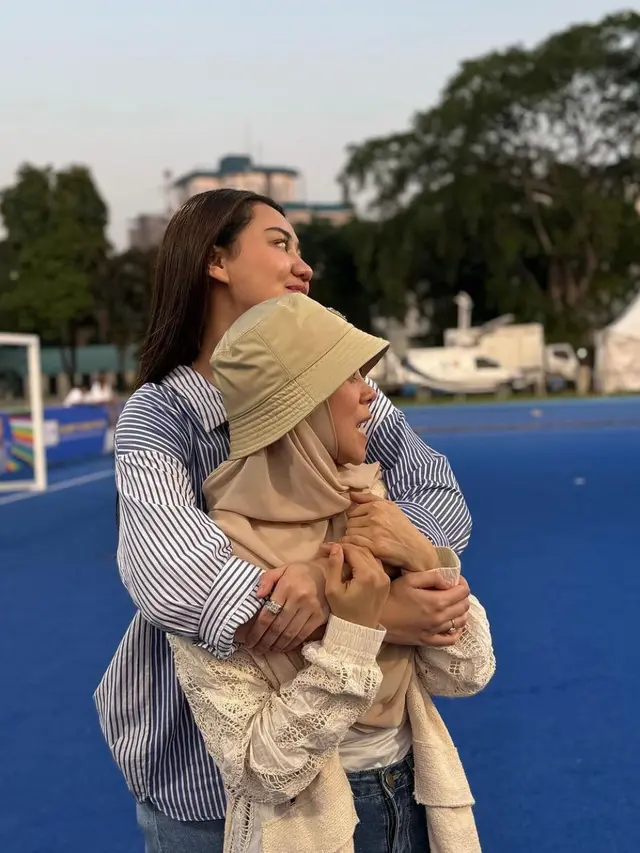 Potret Aaliyah Massaid dan Lesti Kejora (Instagram/@lestikejora)