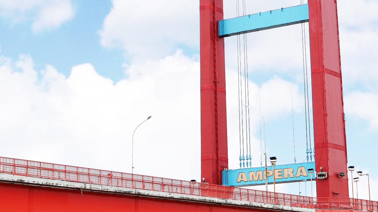 Fakta Menarik Jembatan Ampera Palembang, Dibangun dari Hasil Rampasan Perang Jepang
