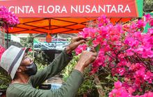 FOTO: Warna-Warni Flona 2025 di Lapangan Banteng Jakarta