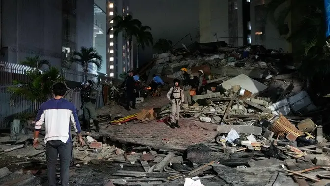 Gempa Venezuela, 3 Orang Tewas Tertimpa Bangunan