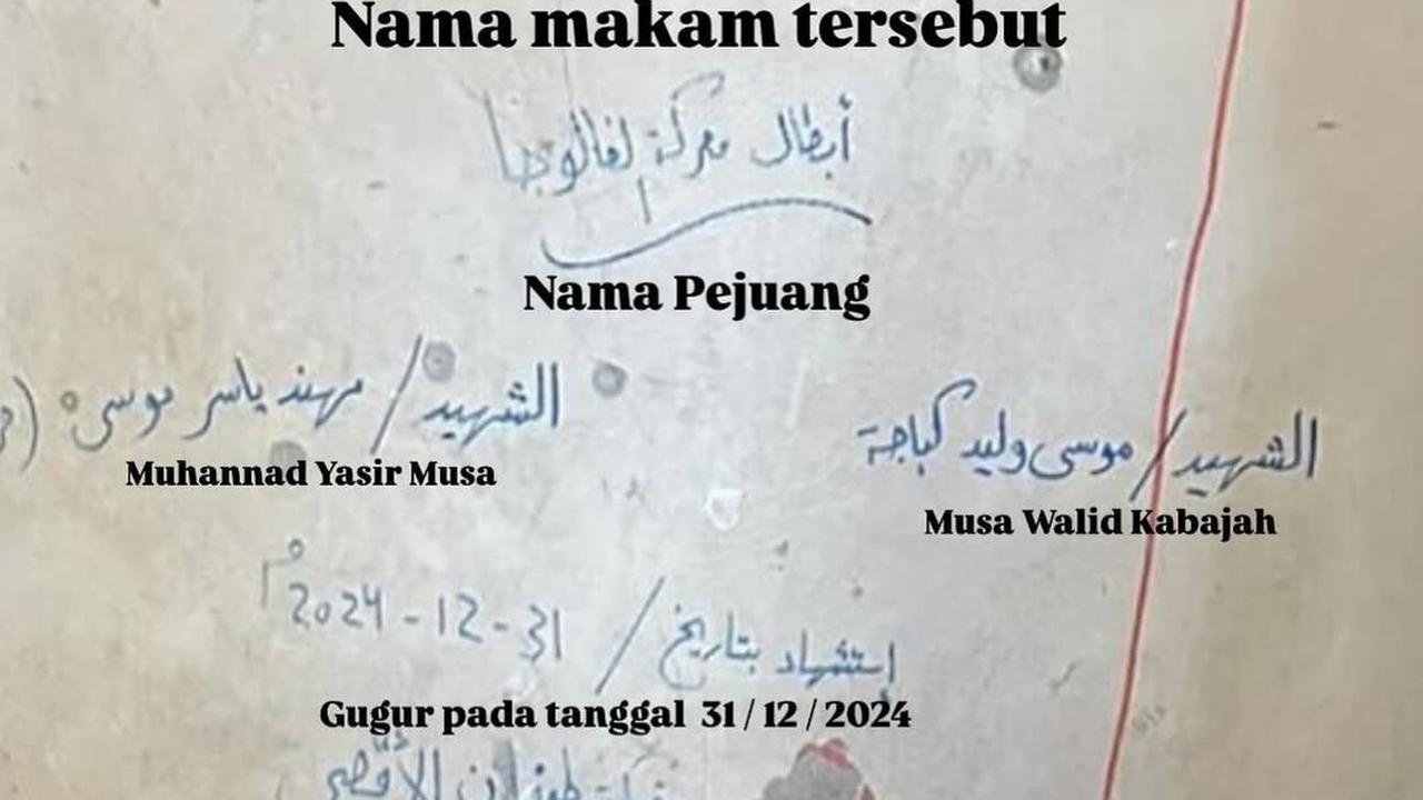makam pejuang gaza