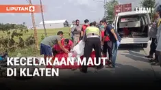 Pemotor Tewas Terlindas Truk, Keluarga Korban Histeris