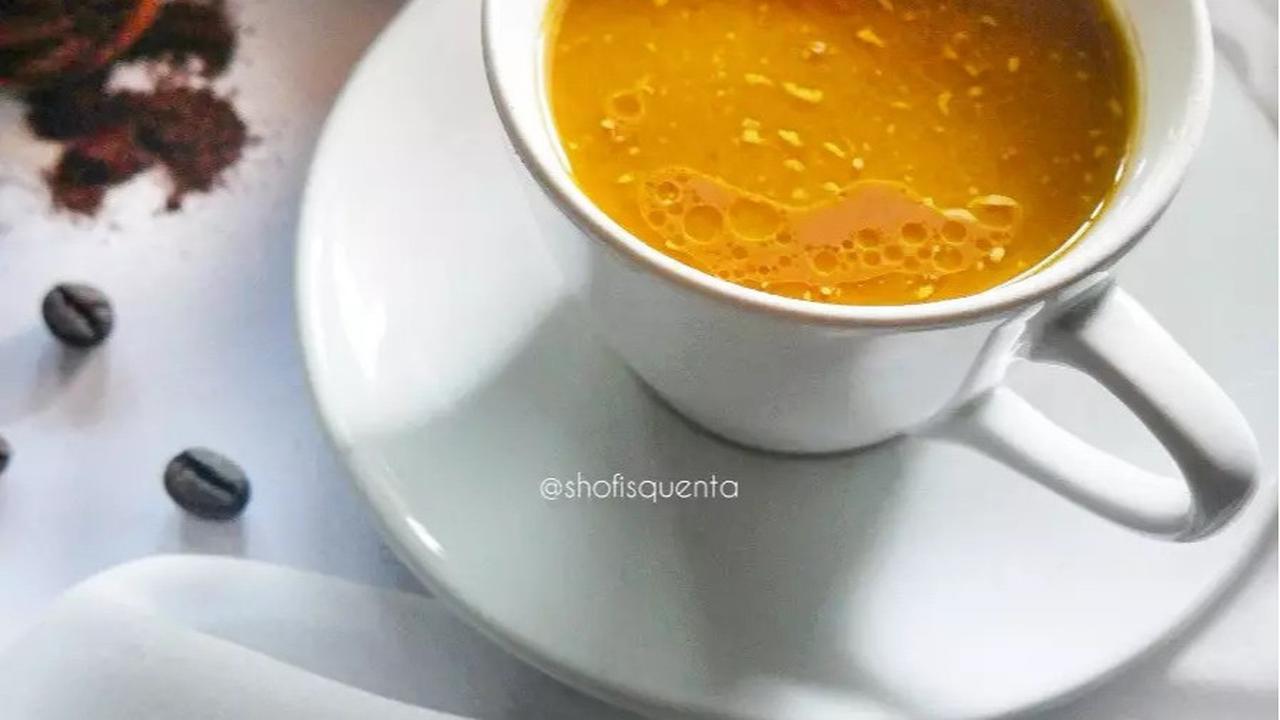 Resep kopi butter ala kopitiam. (dok. Cookpad @shofisquenta)