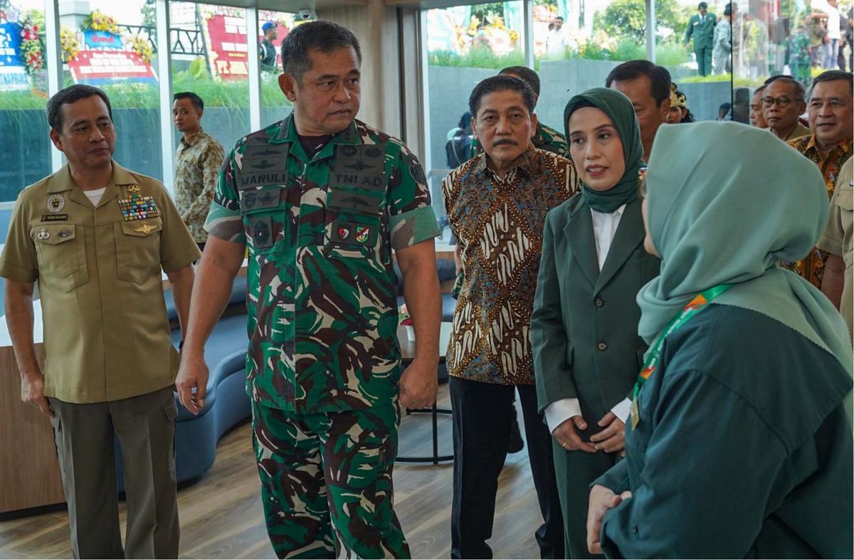 FOTO:Kasad Maruli Resmikan Gedung Fakultas Kedokteran Unjaya, Solusi Atasi Kekurangan Dokter di Indonesia