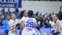 Penampilan pemain Bandung BJB Tandamata saat lawan Jakarta Popsivo Polwan di laga putaran kedua pekan kelima PLN Mobile Proliga 2025 di GOR Jalak Harupat, Bandung./Ist