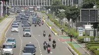 Ganjil genap Jakarta berlaku hari ini, Kamis (31/10/2024). (Liputan6.com/Faizal Fanani)