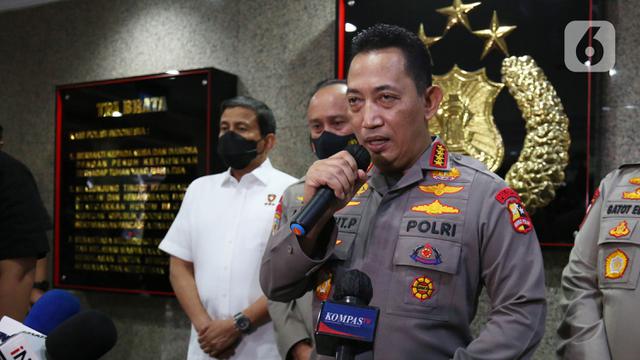 Kapolri Beri Keterangan Terkait Kasus Adu Tembak Anak Buah Ferdy Sambo