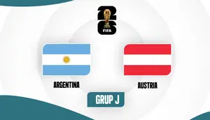 Prediksi Argentina Vs Austria di Piala Dunia 2026: Lionel Messi Memburu Rekor Top Scorer Sepanjang Masa
