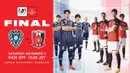 Gelaran J.League YBC Levain Cup 2023 akan mencapai puncaknya pada Sabtu (4/11/2023) pukul 11.05 WIB. (Dokumentasi J.League)