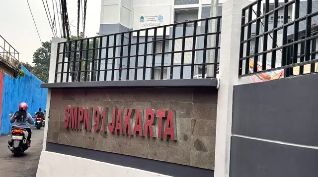 Wajah Baru SMPN 91 Jakarta, Ada Lift dan Panel Surya