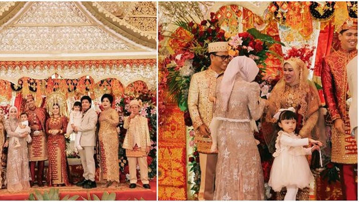 7 Potret Atta Halilintar dan Aurel Hermansyah di Pernikahan Frans Faisal, Panjatkan Doa untuk Pengantin Baru