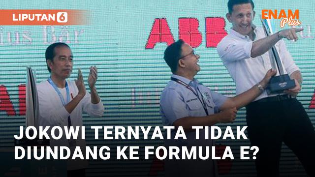 Jokowi Ternyata Tidak Diundang ke Formula E?