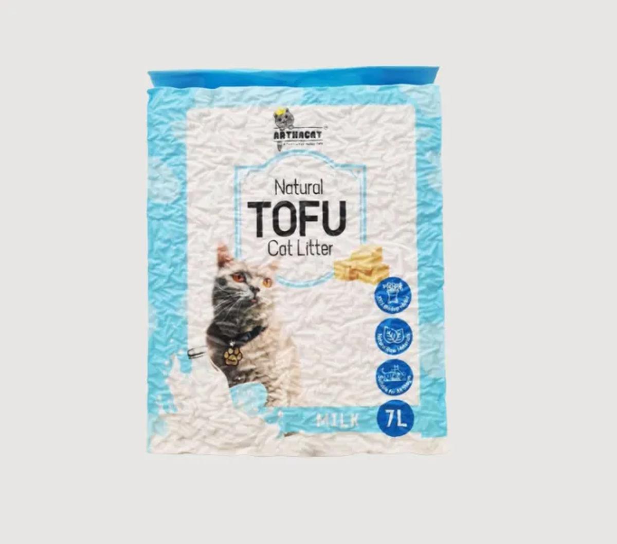 7. Arthacat Natural Tofu Cat Litter (7 liter) - Rp76.000

Pasir kucing ini punya varian aroma green tea, milk, coffee, peach, apple, dan charcoal.