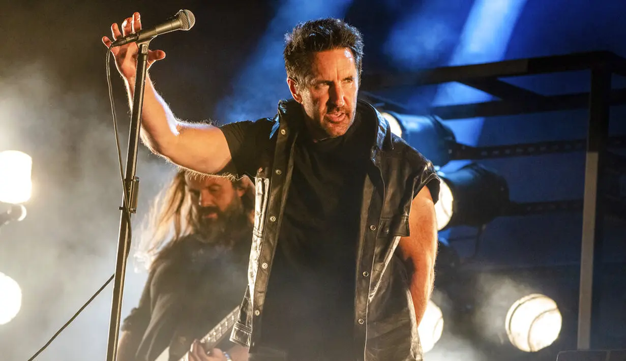 Trent Reznor dari Nine Inch Nails. (Foto: Amy Harris/Invision/AP)