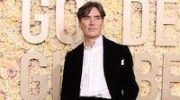 Cillian Murphy menghadiri Golden Globes ke-81 di The Beverly Hilton di Beverly Hills, California, Amerika Serikat, 7 Januari 2024. (Amy Sussman/Getty Images/AFP)