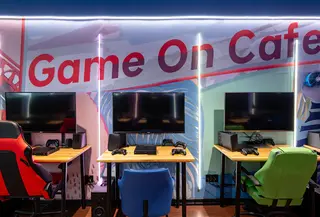 Ilustrasi rental PS (Foto: Reve Art AI)