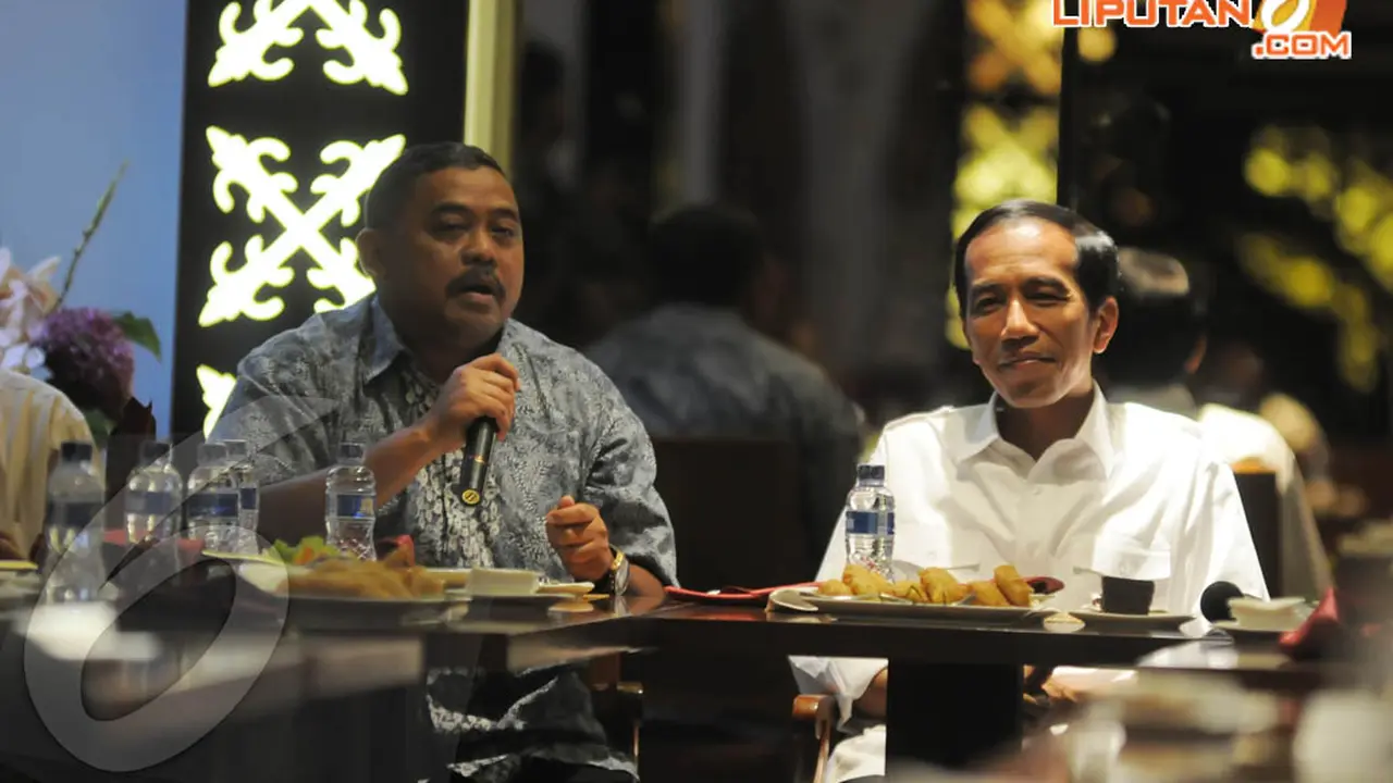 [FOTO] Jokowi Minta Maaf ke Pemimpin Redaksi