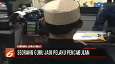 Tak terima dengan perbuatan sang guru agama, keluarga korban melampiaskan kekesalannya pada Pelaku di Polres Cimahi.