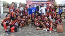 PT Kalimatera Kotawaringin Rahmat (KKR) keluar sebagai juara "Fourfeo Soccer Tournament" di Lapangan Rugby Gelora Bung Karno (GBK), Jakarta Pusat, pada Minggu (11/8/2024). (Bola.com/M Iqbal Ichsan)