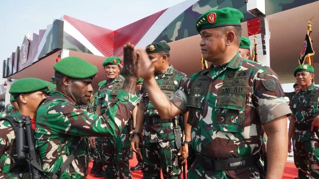 Melihat Prajurit Tangguh Batalyon Penyangga Daerah Rawan yang Baru Diresmikan