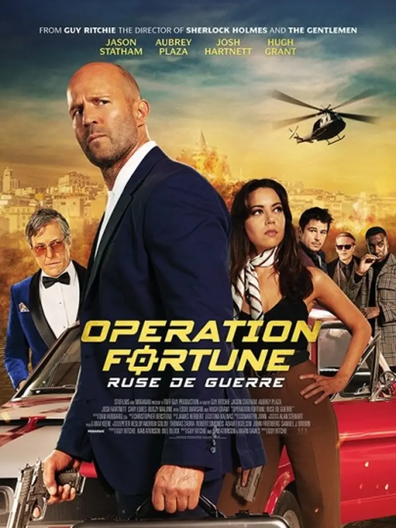 Poster film Operation Fortune: Ruse de Guerre. (Foto: Dok. Miramax/ STX Films)