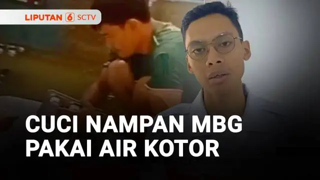 Yang satu ini viral di media sosial, karena sejumlah pekerja di dapur SPPG mencuci nampan untuk MBG dengan air kotor bercampur lumpur. Akibatnya SPPG yang berlokasi di Kabupaten Bandung Barat, Jawa Barat, tersebut ditutup sementara.