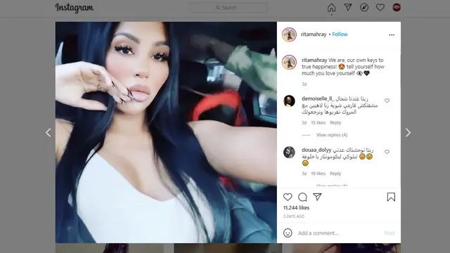 Rita Johal, mantan istri pemain Manchester City, Riyad Mahrez