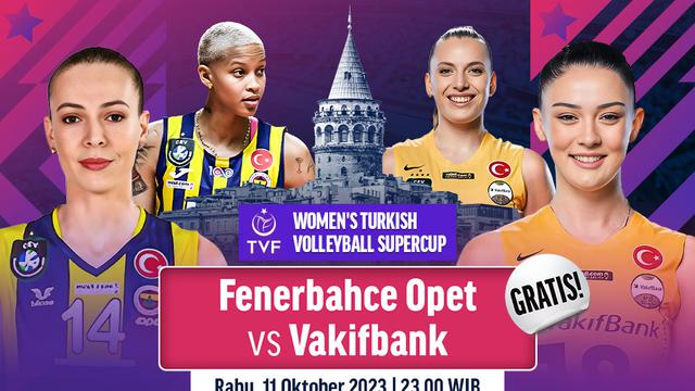 Jadwal dan Link Streaming Women's Turkish Super Cup di Vidio