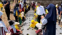 Program Ketahanan Pangan Lapas Kembang Kuning Jadi Sarana Belajar Siswa
