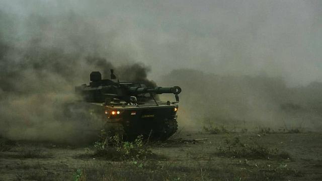 Medium Tank karya Pindad yang dinamau Harimau