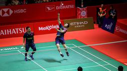 The Daddies menang dua gim langsung dengan skor 21-19, 22-20. (Bola.com/Bagas lazuardi)