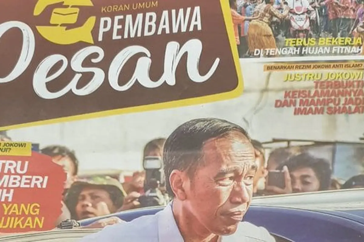 Tabloid Pembawa Pesan (Foto: Merdeka.com)