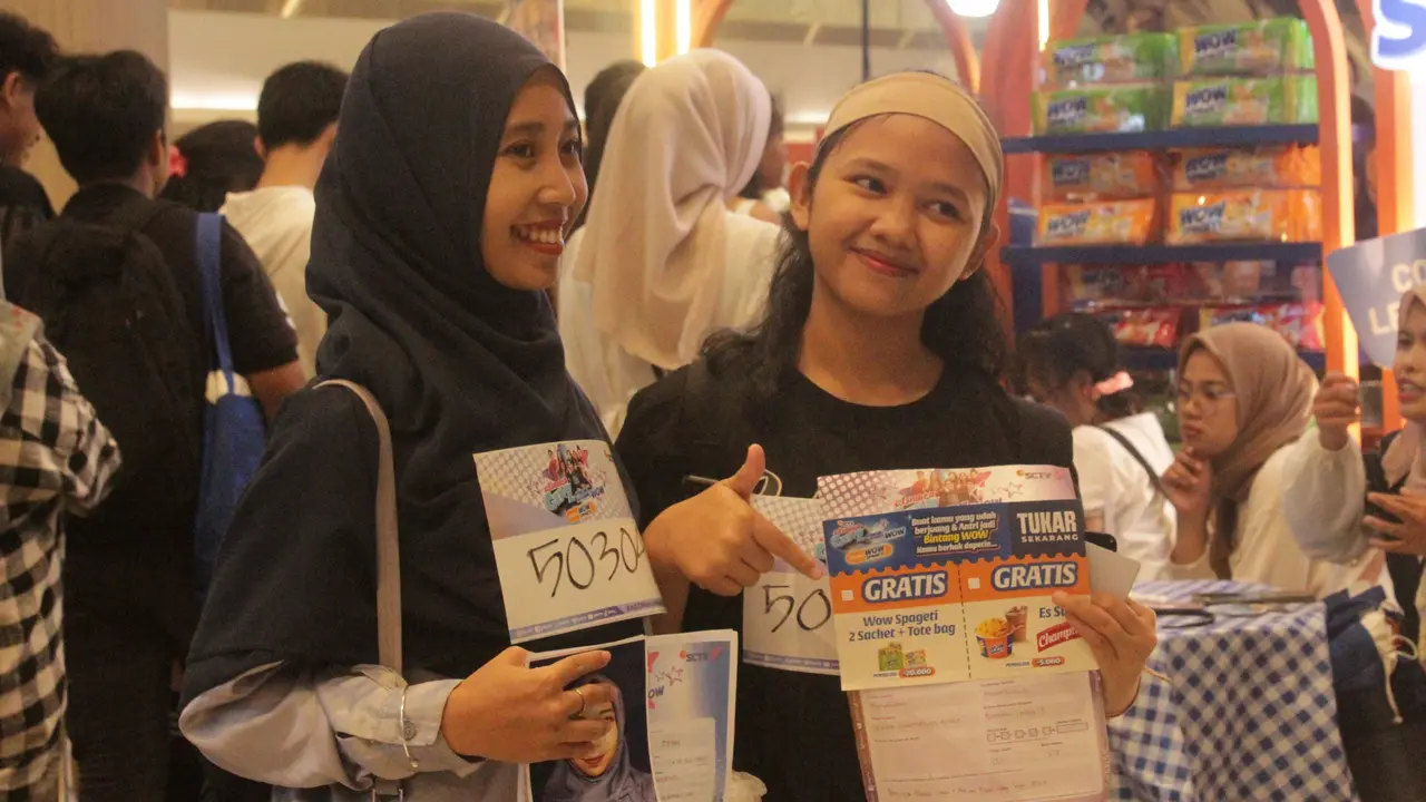 Audisi Asmara Gen Z Mencari Bintang WOW Bersama WOW Spageti di Jakarta. (Vindy Therecia)