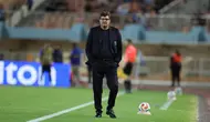Silvio Baldini saat menjadi pelatih interim Timnas Italia. (AFP)