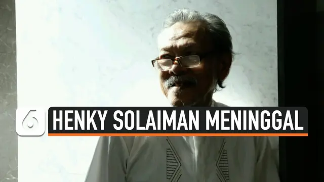 VIDEO: Aktor Henky Solaiman Meninggal Dunia