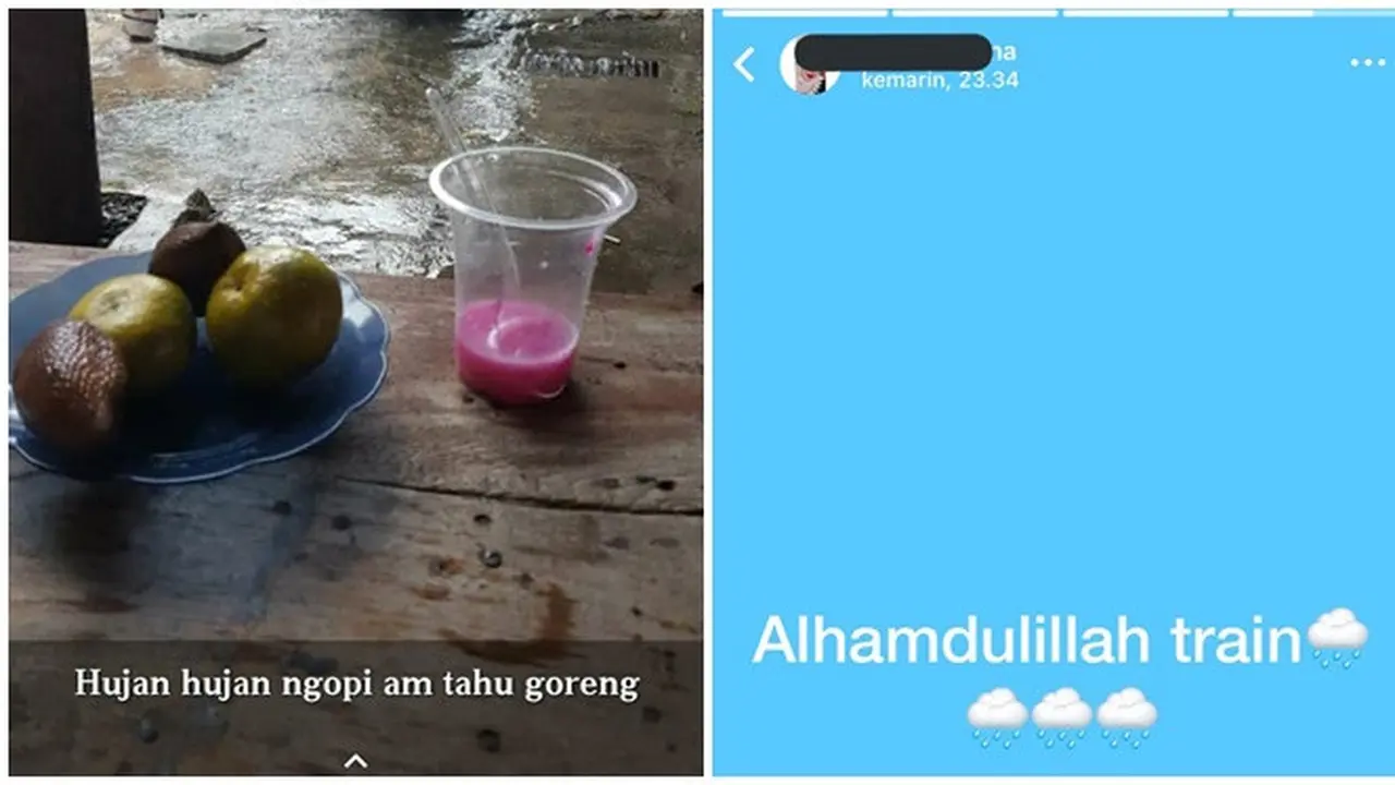 6 Status Kocak di WhatsApp saat Hujan, Bikin Gagal Sendu