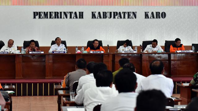 Rumah Hunian Korban Erupsi Sinabung