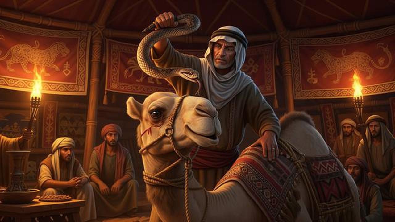 Ritual Mengerikan di Timur Tengah saat Unta Disuruh Telan Hidup-Hidup Ular Berbisa
