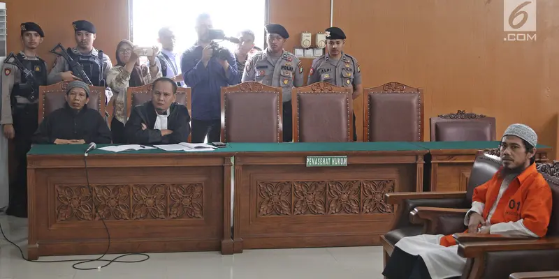 Sidang Lanjutan Terdakwa Bom Thamrin